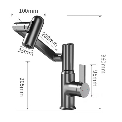 Digital 360° Rotating Smart Tap & Multi-Function Faucet 